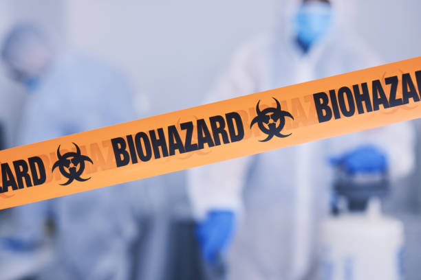 Professional Biohazard Cleanup technician working in Captain Cook, HI